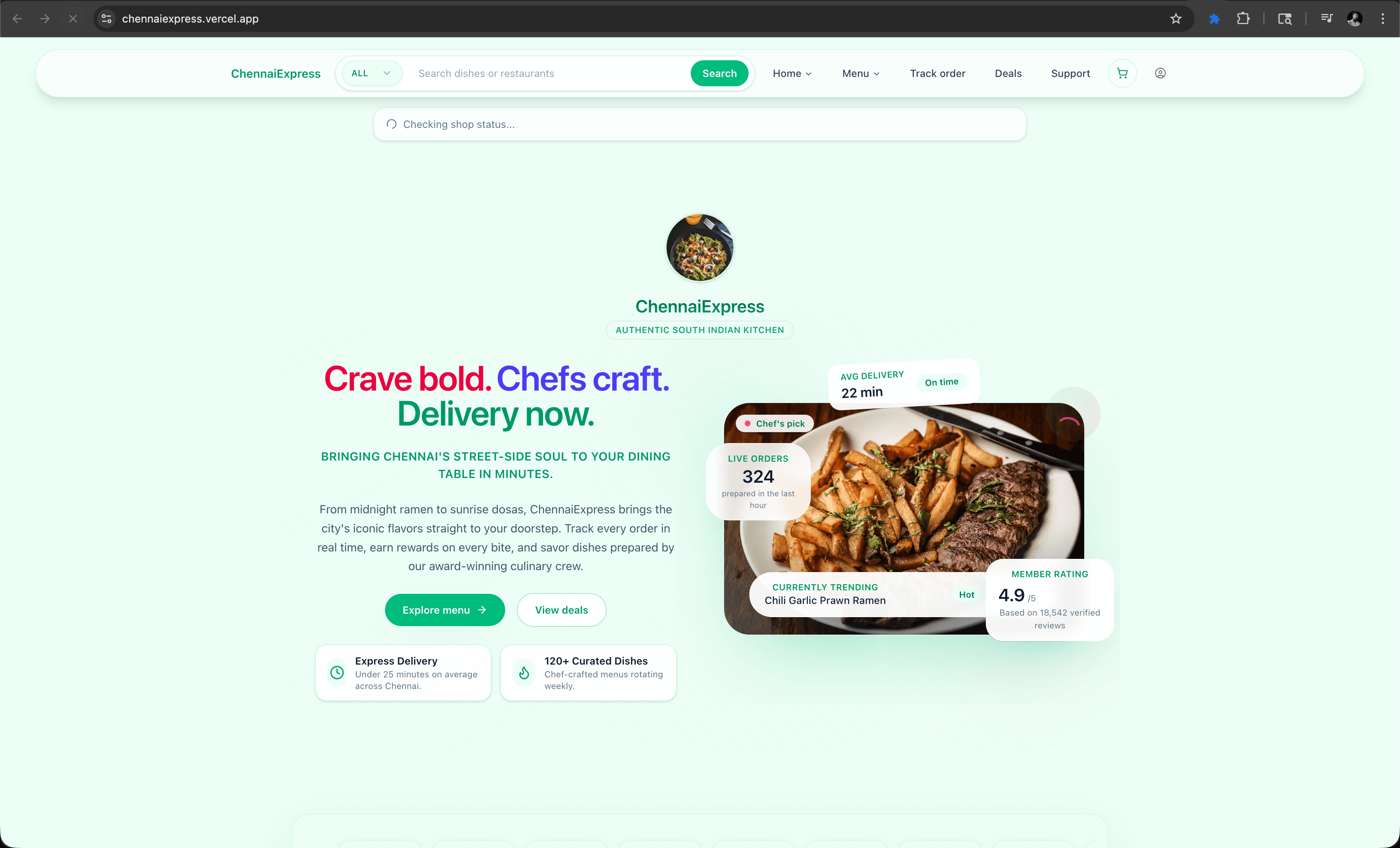 Restaurant Management System preview