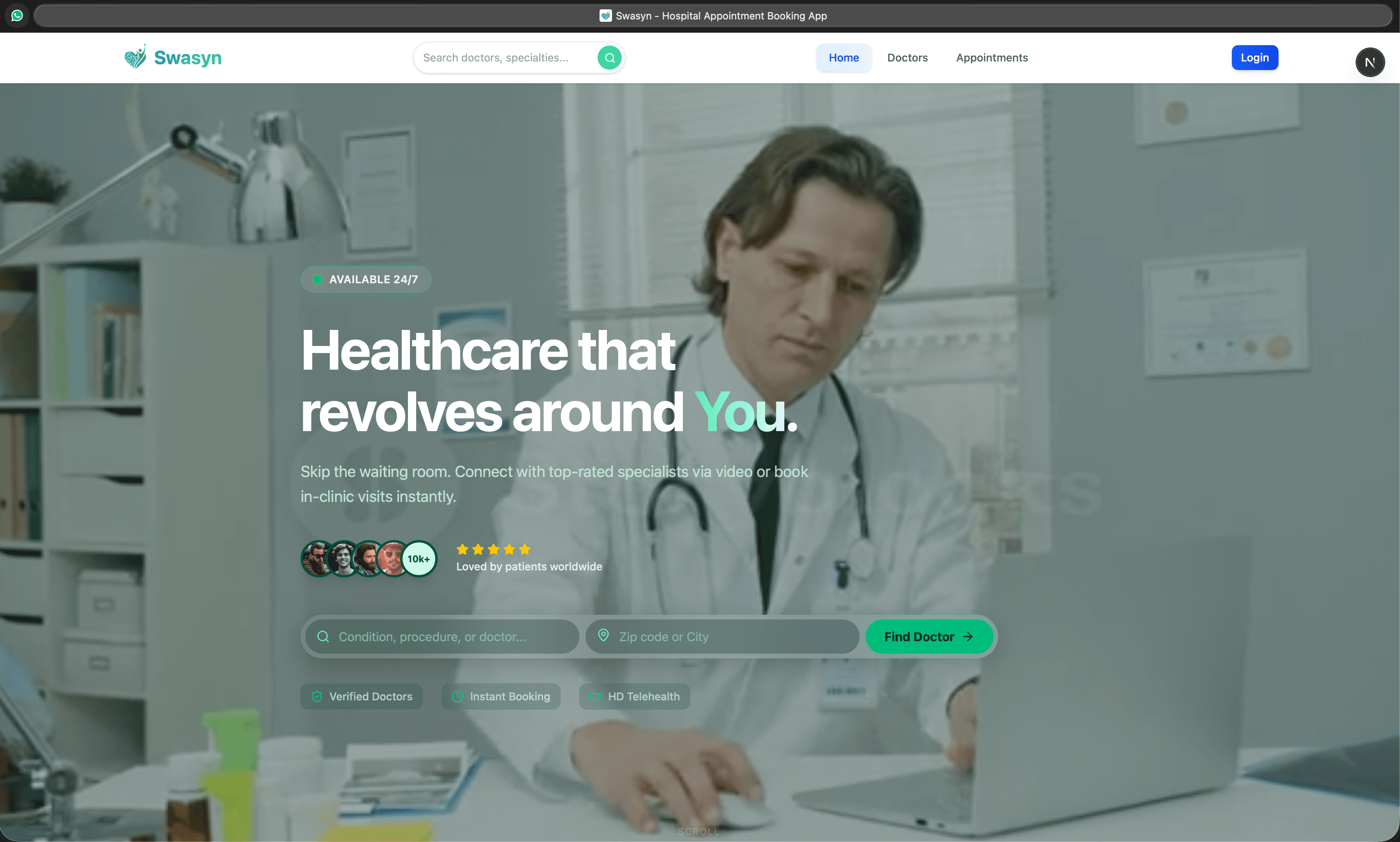 Healthcare Appointment Scheduling Platform preview